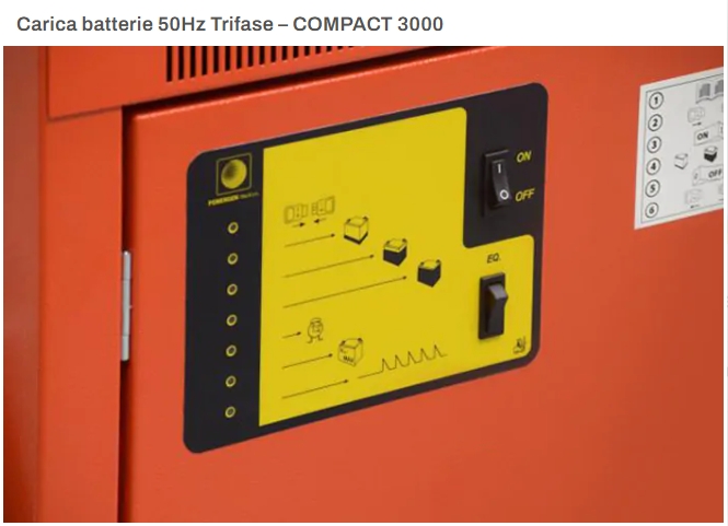 Carica Batterie 50Hz Trifase 2