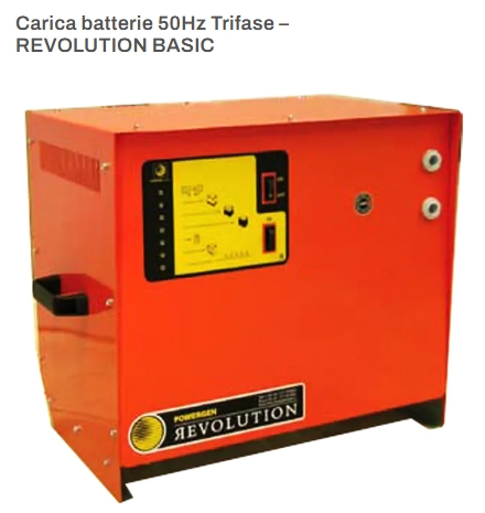 Carica Batterie 50Hz Trifase REVOLUTION